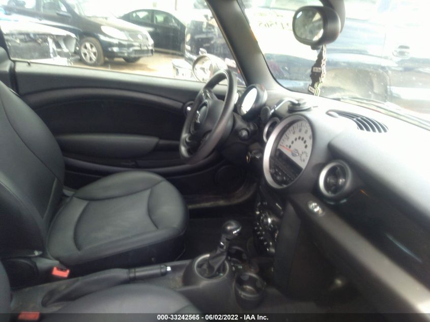 2014 MINI COOPER CONVERTIBLE WMWZN3C50ET861120