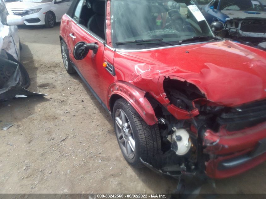 2014 MINI COOPER CONVERTIBLE WMWZN3C50ET861120
