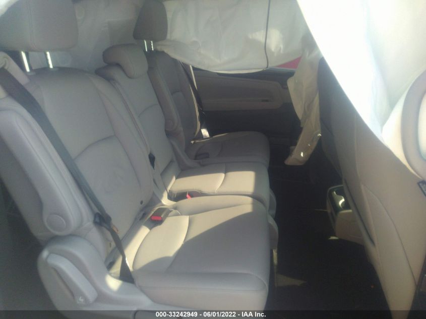 2022 HONDA ODYSSEY EX-L 5FNRL6H78NB060877