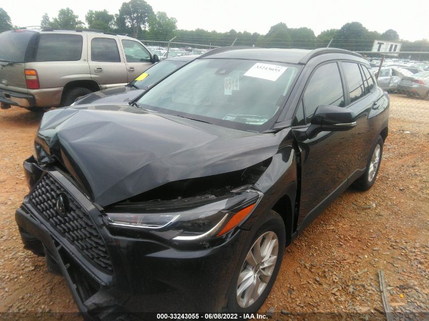 2022 TOYOTA COROLLA CROSS LE 7MUCAAAGXNV010315