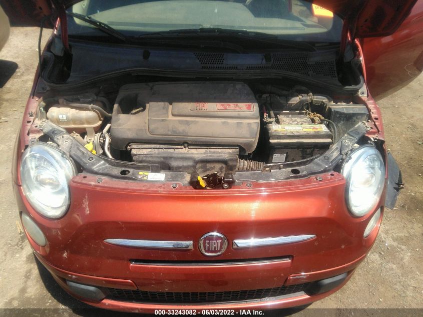 2013 FIAT 500 POP 3C3CFFDR8DT742862