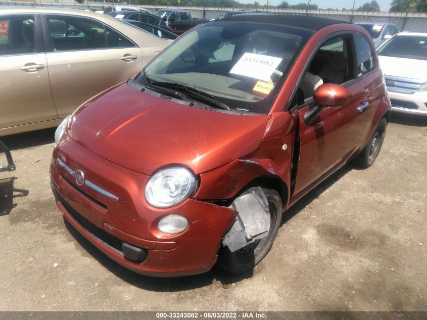 2013 FIAT 500 POP 3C3CFFDR8DT742862