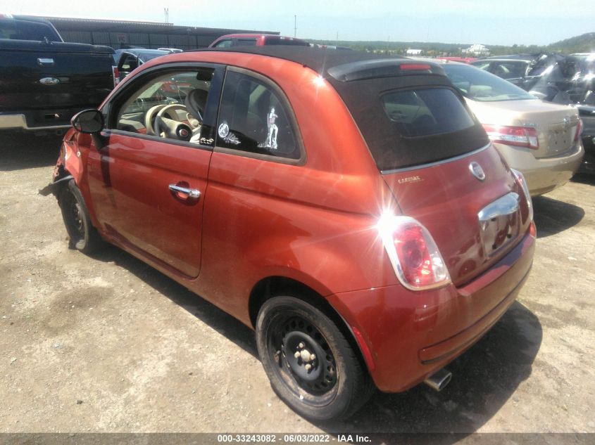 2013 FIAT 500 POP 3C3CFFDR8DT742862
