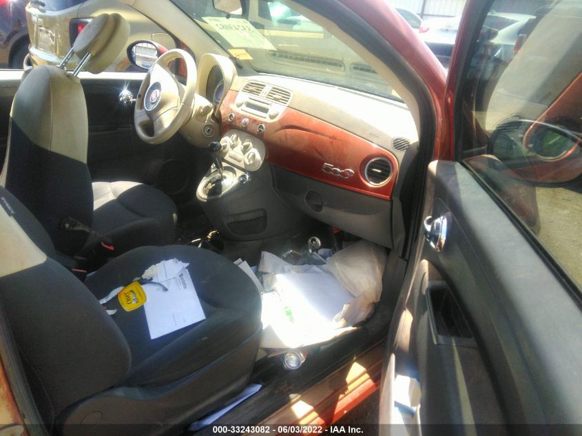 2013 FIAT 500 POP 3C3CFFDR8DT742862