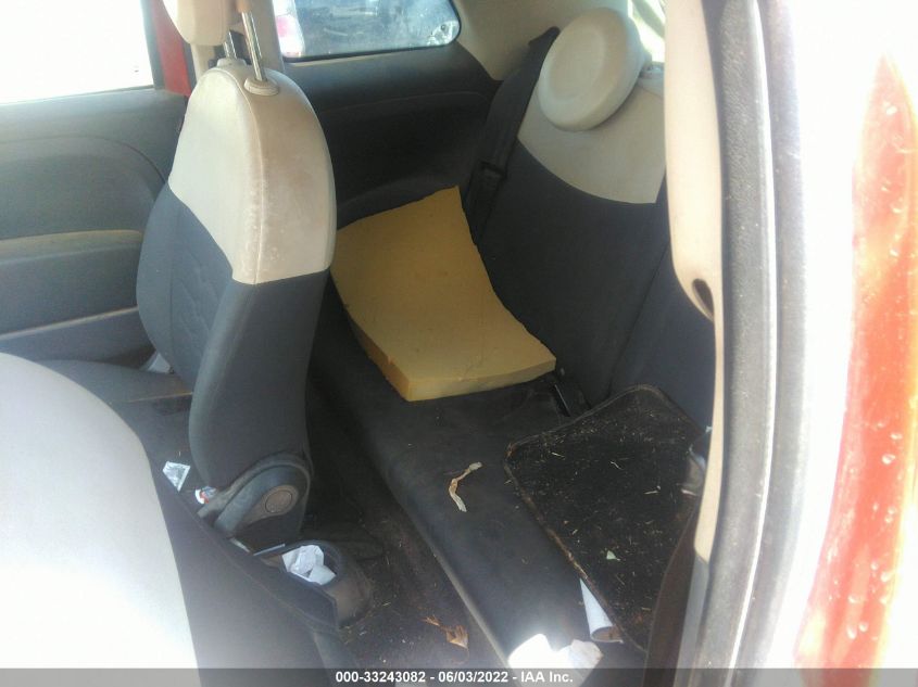 2013 FIAT 500 POP 3C3CFFDR8DT742862