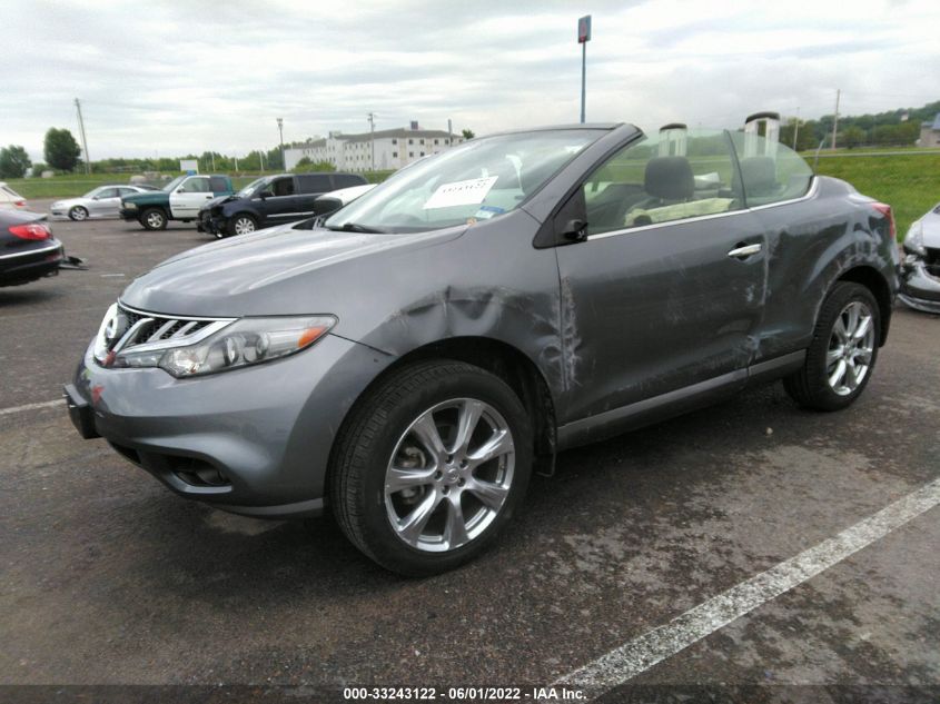 2014 NISSAN MURANO CROSSCABRIOLET CROSSCABRIOLET JN8AZ1FY5EW302244