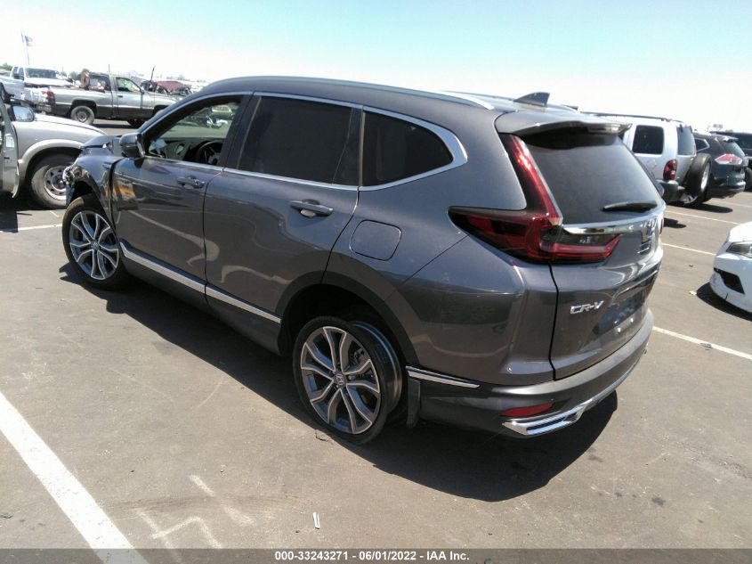 2021 HONDA CR-V HYBRID TOURING 7FART6H96ME022052