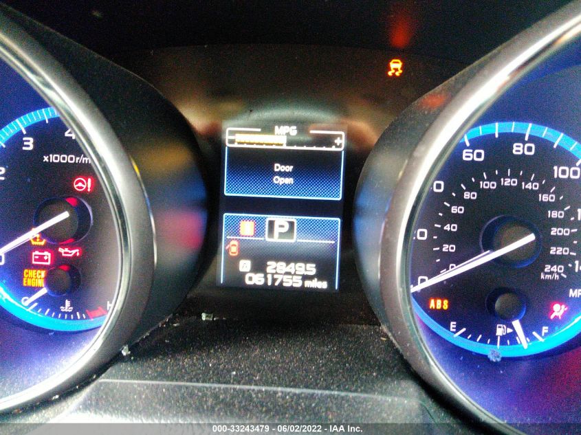 2016 SUBARU LEGACY 2.5I LIMITED 4S3BNAJ62G3008192