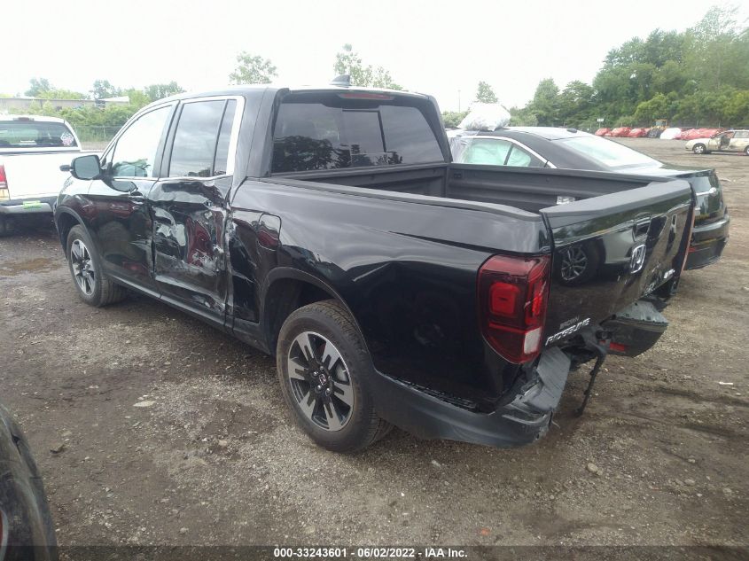 2020 HONDA RIDGELINE RTL 5FPYK3F59LB022058