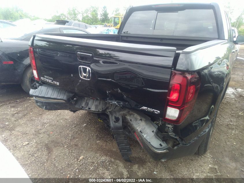 2020 HONDA RIDGELINE RTL 5FPYK3F59LB022058