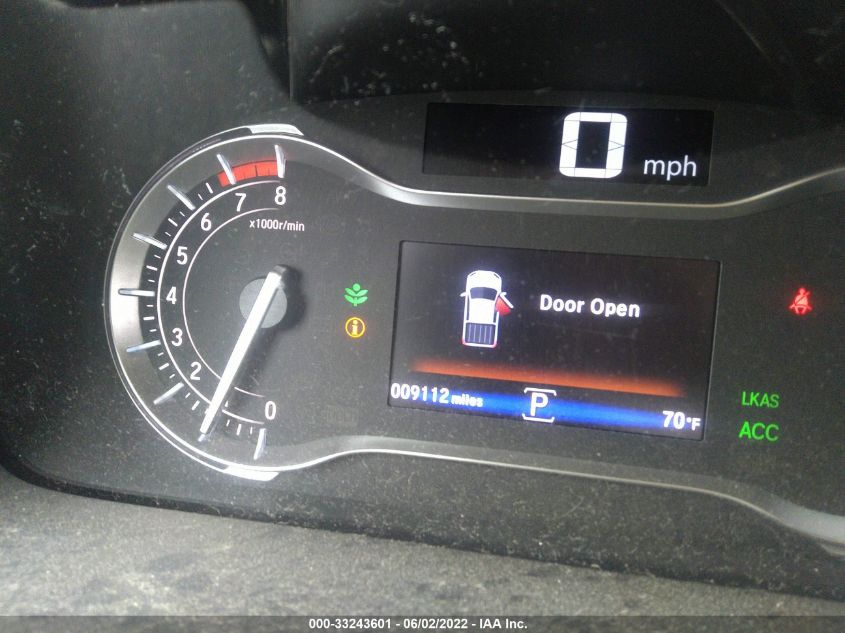 2020 HONDA RIDGELINE RTL 5FPYK3F59LB022058