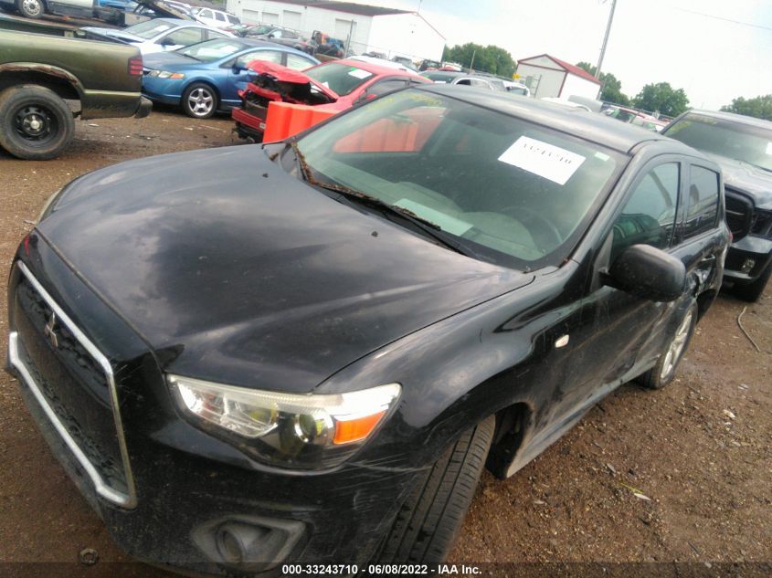 2013 MITSUBISHI OUTLANDER SPORT ES 4A4AP3AUXDE013598