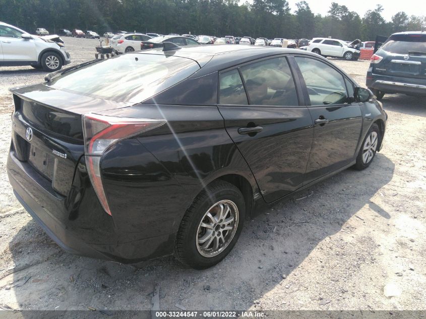 2016 TOYOTA PRIUS FOUR JTDKARFU9G3025296
