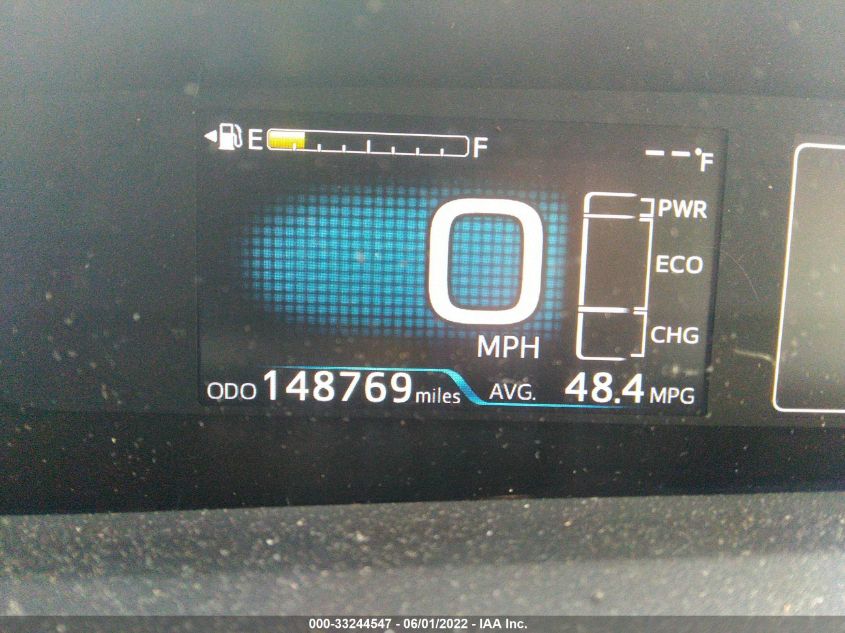 2016 TOYOTA PRIUS FOUR JTDKARFU9G3025296