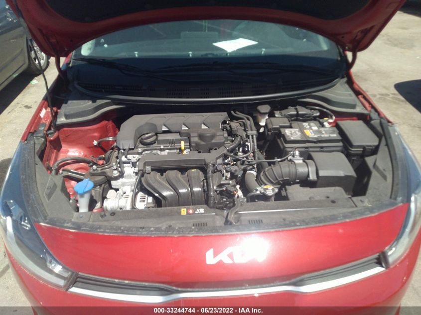 2022 KIA RIO S 3KPA24AD3NE439084