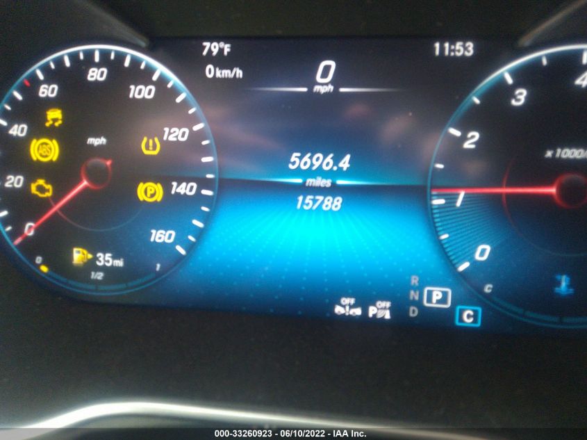 2021 MERCEDES-BENZ GLC GLC 300 W1N0J8EB1MF877338