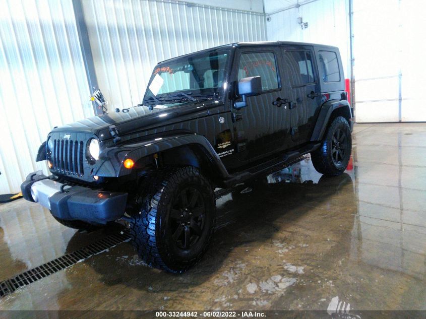 2014 JEEP WRANGLER UNLIMITED SAHARA 1C4BJWEG0EL107084