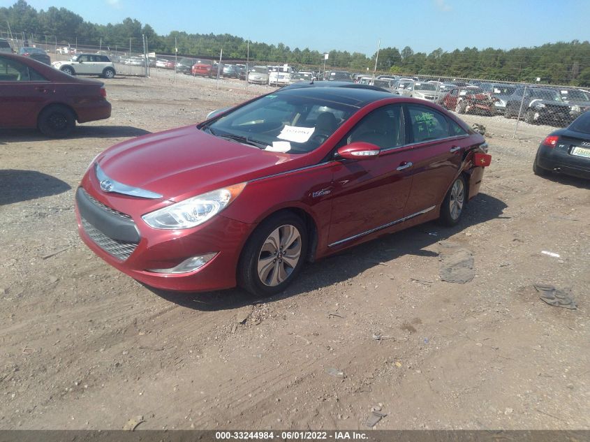 2014 HYUNDAI SONATA HYBRID LIMITED KMHEC4A49EA106448