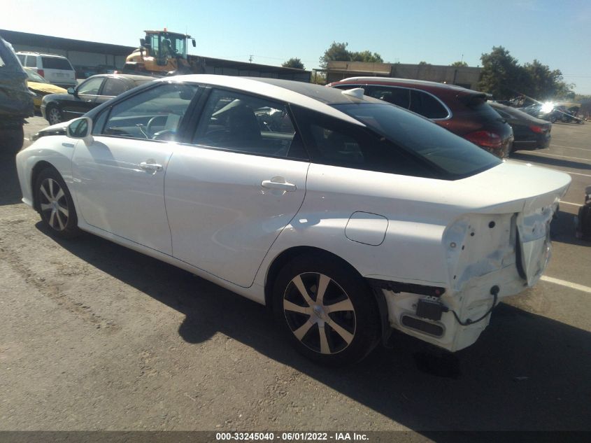 2017 TOYOTA MIRAI JTDBVRBD7HA001537