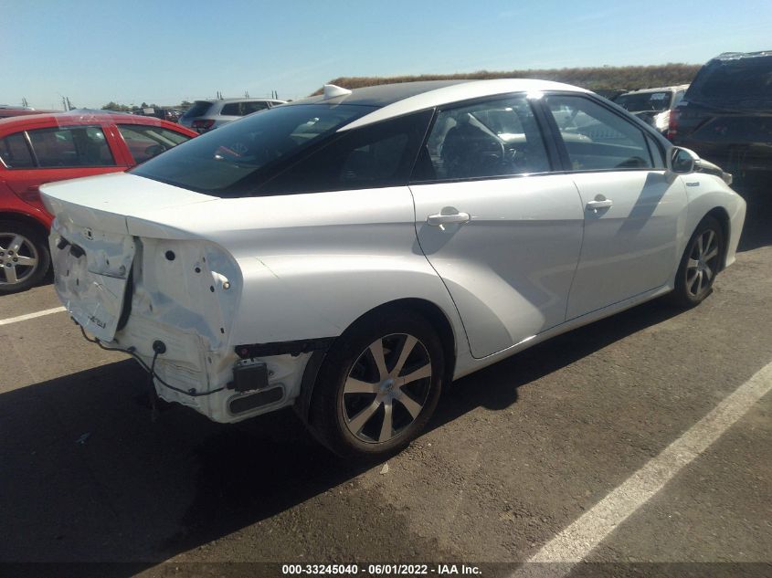 2017 TOYOTA MIRAI JTDBVRBD7HA001537