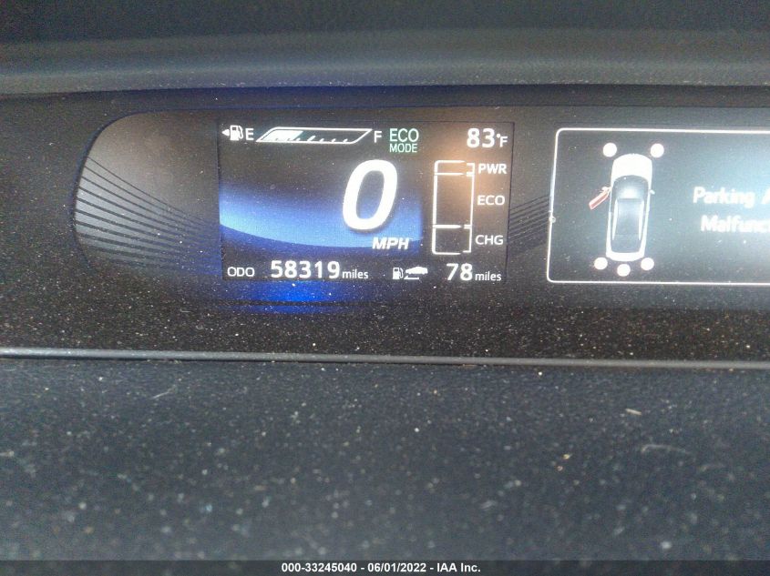 2017 TOYOTA MIRAI JTDBVRBD7HA001537