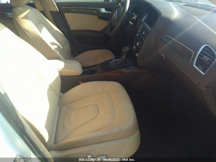 2013 AUDI A4 PREMIUM PLUS WAUEFAFL0DN020749
