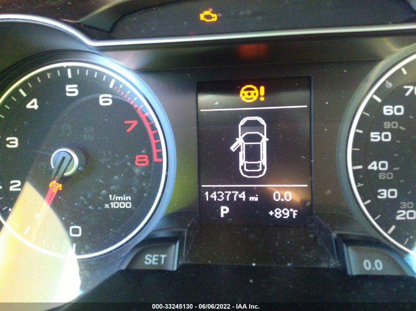 2013 AUDI A4 PREMIUM PLUS WAUEFAFL0DN020749
