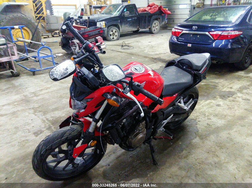 2017 HONDA CB500 F MLHPC4565H5400254