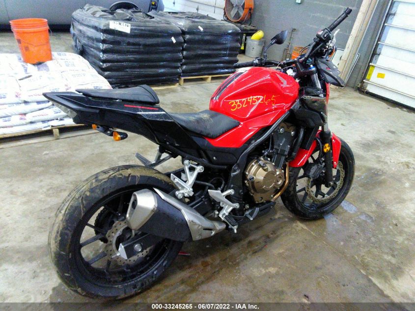 2017 HONDA CB500 F MLHPC4565H5400254