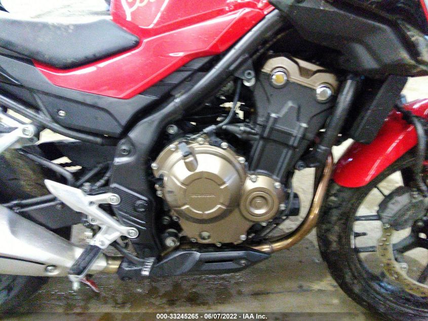 2017 HONDA CB500 F MLHPC4565H5400254