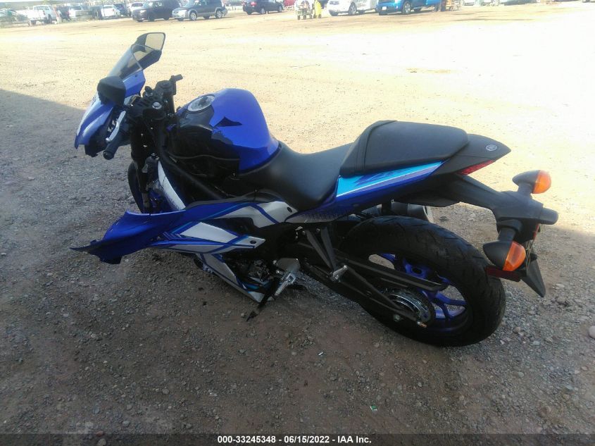 2022 YAMAHA YZFR3 A MH3RH18Y9NK008496