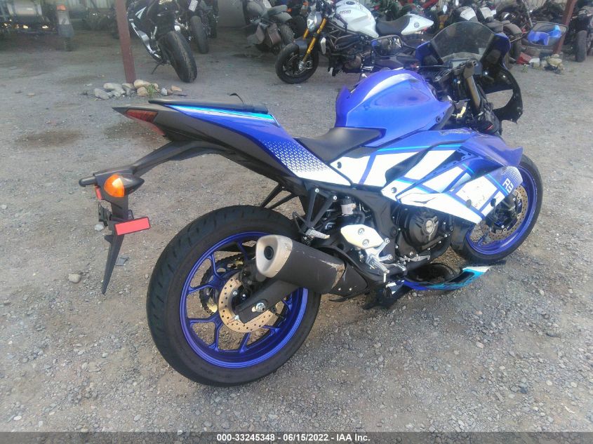 2022 YAMAHA YZFR3 A MH3RH18Y9NK008496