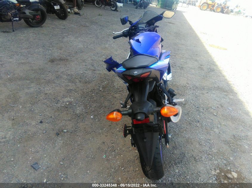 2022 YAMAHA YZFR3 A MH3RH18Y9NK008496