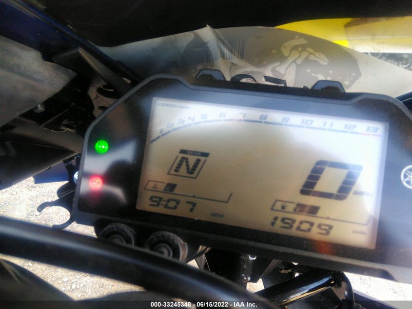 2022 YAMAHA YZFR3 A MH3RH18Y9NK008496