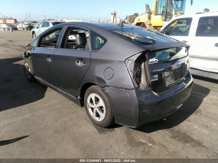 2013 TOYOTA PRIUS ONE/TWO/THREE/FOUR/FIVE JTDKN3DU1D1651677