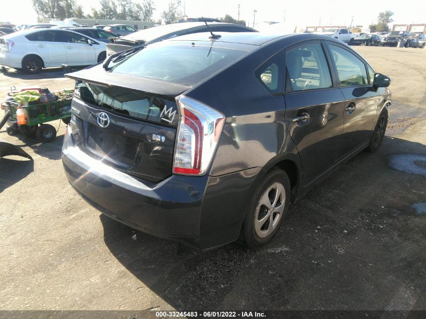2013 TOYOTA PRIUS ONE/TWO/THREE/FOUR/FIVE JTDKN3DU1D1651677