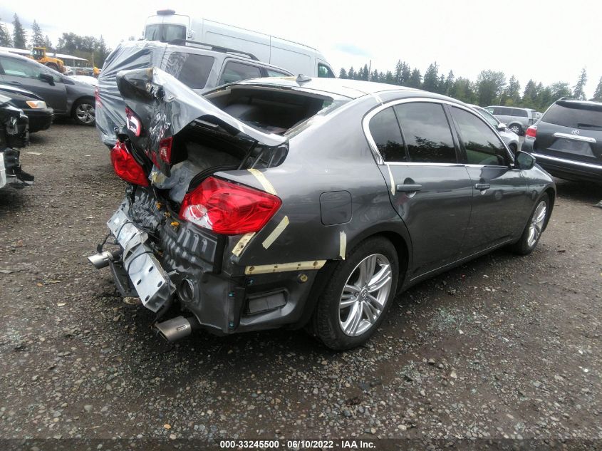 2013 INFINITI G37 SEDAN JOURNEY JN1CV6AP8DM305566
