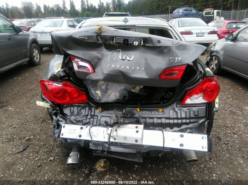 2013 INFINITI G37 SEDAN JOURNEY JN1CV6AP8DM305566