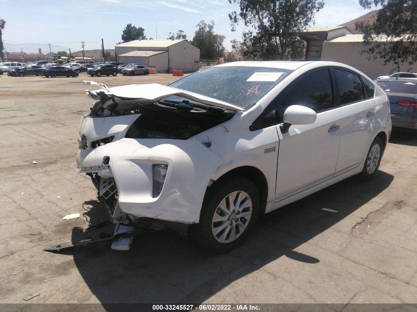 2014 TOYOTA PRIUS PLUG-IN JTDKN3DP1E3062600
