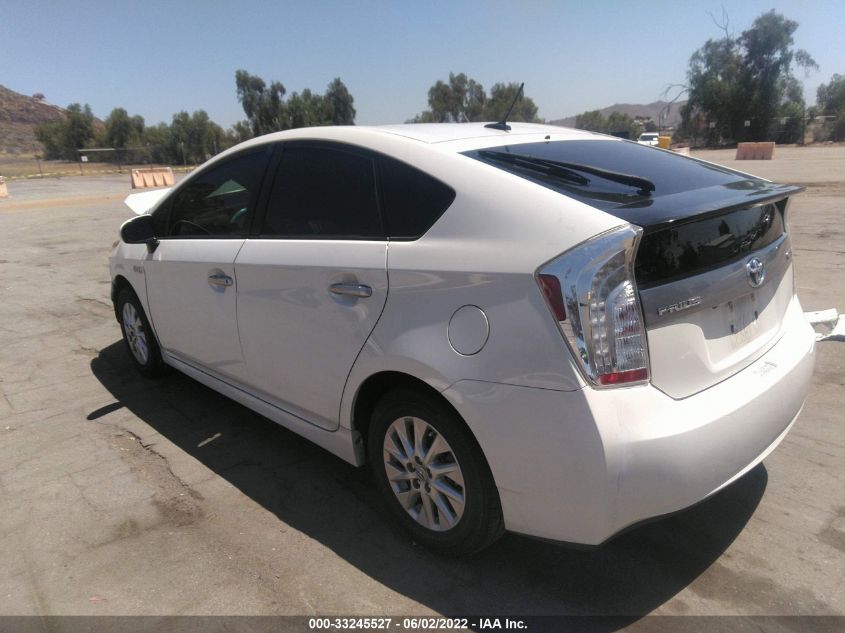 2014 TOYOTA PRIUS PLUG-IN JTDKN3DP1E3062600