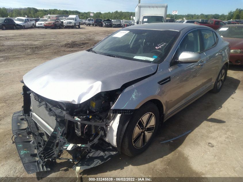 2013 KIA OPTIMA HYBRID LX KNAGM4AD1D5049712