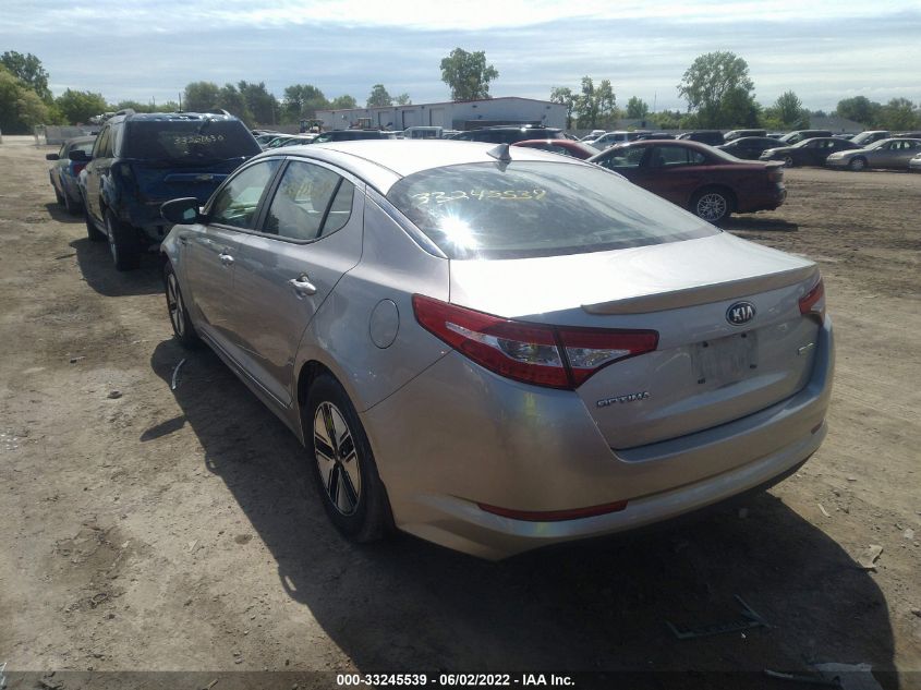 2013 KIA OPTIMA HYBRID LX KNAGM4AD1D5049712