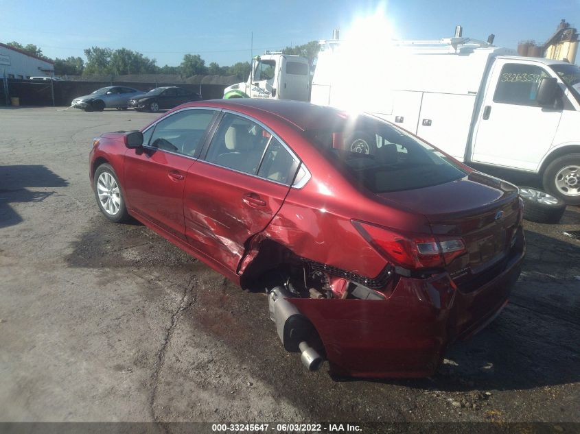 2017 SUBARU LEGACY PREMIUM 4S3BNAC60H3056126