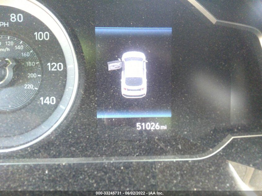 2020 HYUNDAI IONIQ HYBRID BLUE KMHC65LC1LU225888