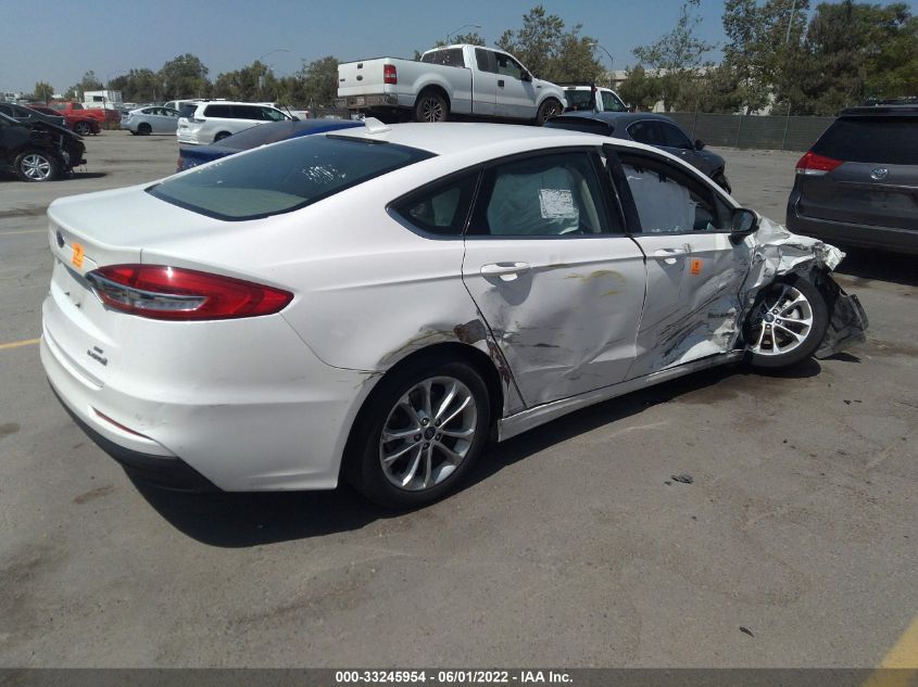 2019 FORD FUSION HYBRID SE 3FA6P0LU7KR207577