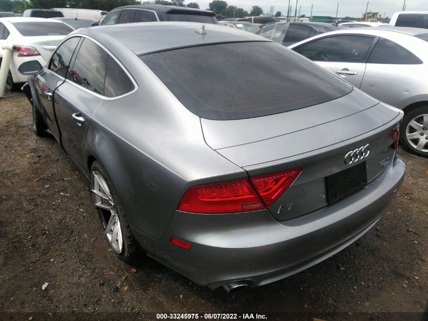 2013 AUDI A7 3.0 PREMIUM PLUS WAUYGAFC7DN020161
