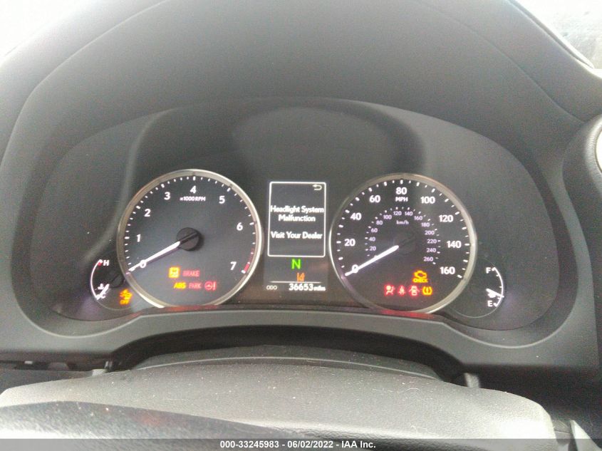 2018 LEXUS IS IS 300 JTHC81D21J5027167