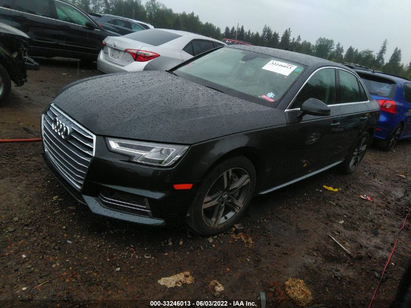 2018 AUDI A4 PREMIUM PLUS WAUENAF41JA067710