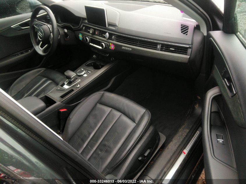 2018 AUDI A4 PREMIUM PLUS WAUENAF41JA067710
