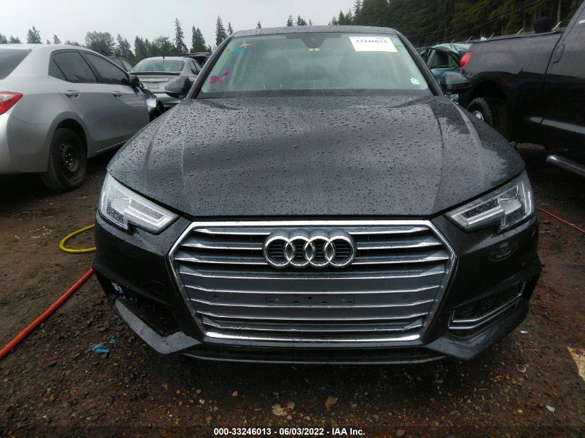 2018 AUDI A4 PREMIUM PLUS WAUENAF41JA067710